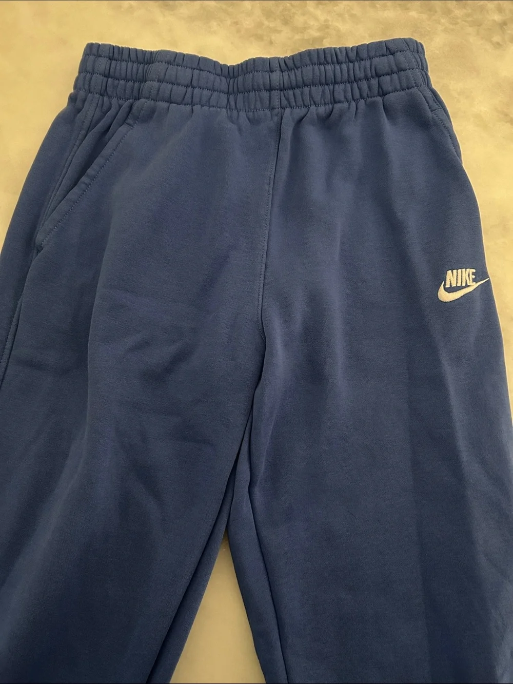 Adidas Gray Kids Sweatpants & Nike Blue Joggers - Twin Pack